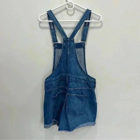 Madewell Adirondack Short Overalls in Delmar Wash Blue Size s - Picture 8 of 13